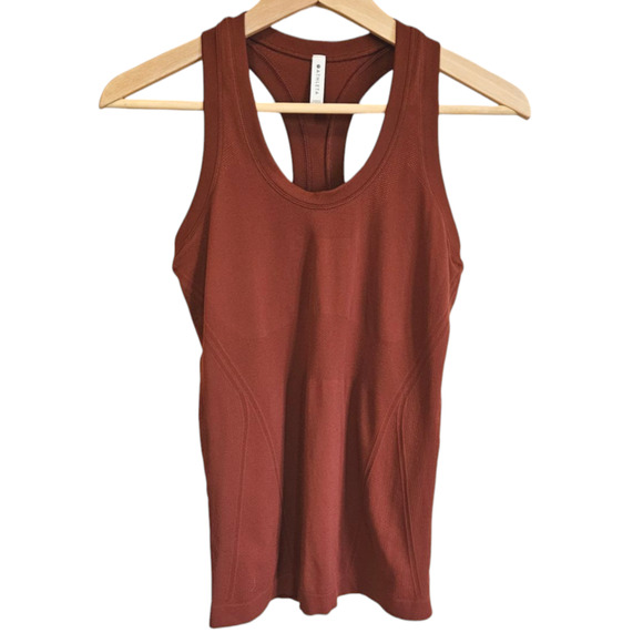 Athleta Racerback Tank Top Seamless Brown Size XSmall - Picture 1 of 9